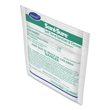 Diversey™ Sani Sure Soft Serve Sanitizer And Cleaner, Powder, 1 Oz Packet, 100-carton freeshipping - TVN Wholesale